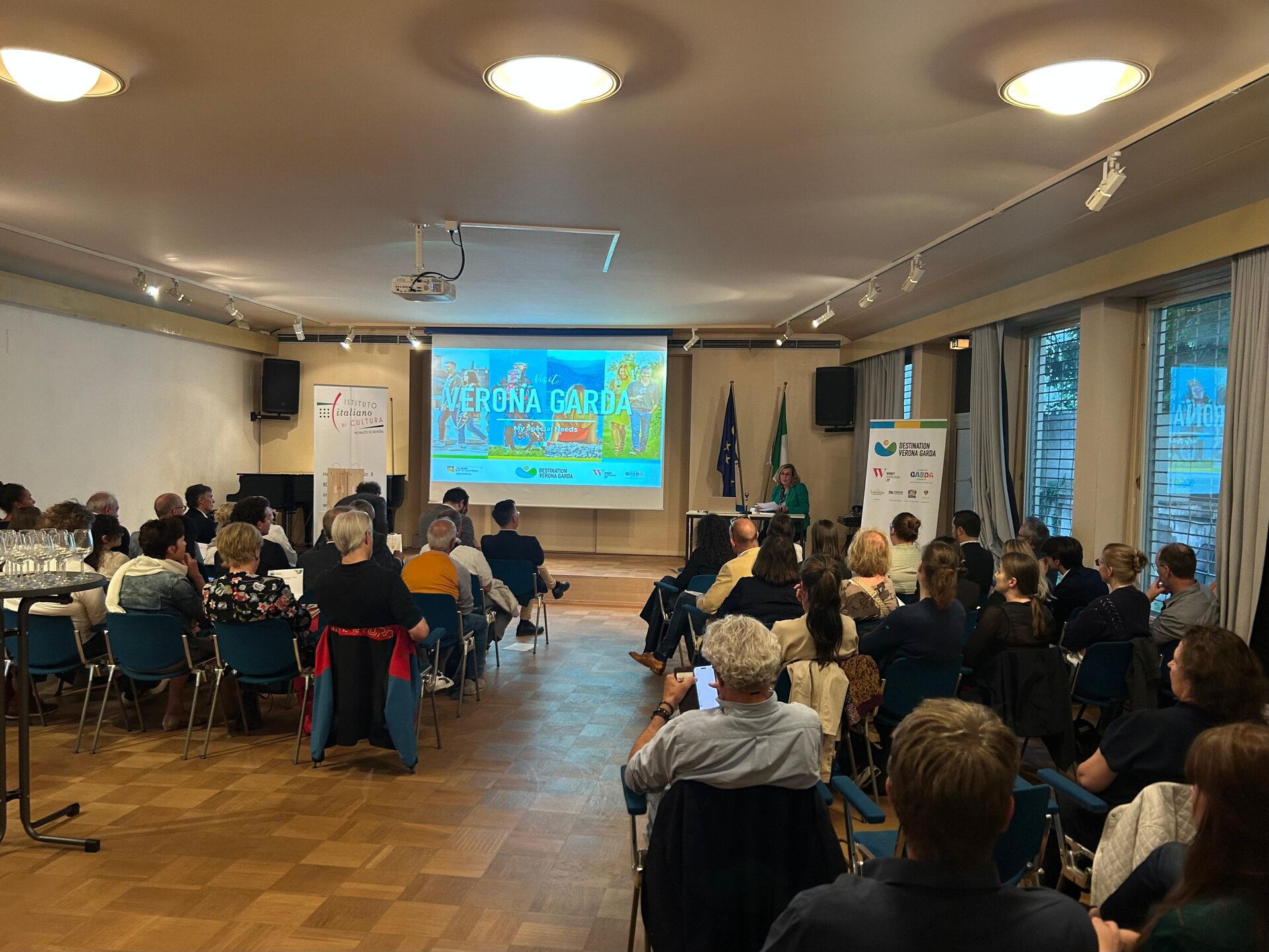 Destination Verona Garda Foundation presenta il territorio presso l'Istituto Italiano di Cultura di Monaco di Baviera